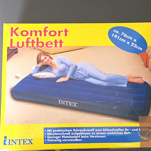 Intex komfort velourluftbett - komfort,